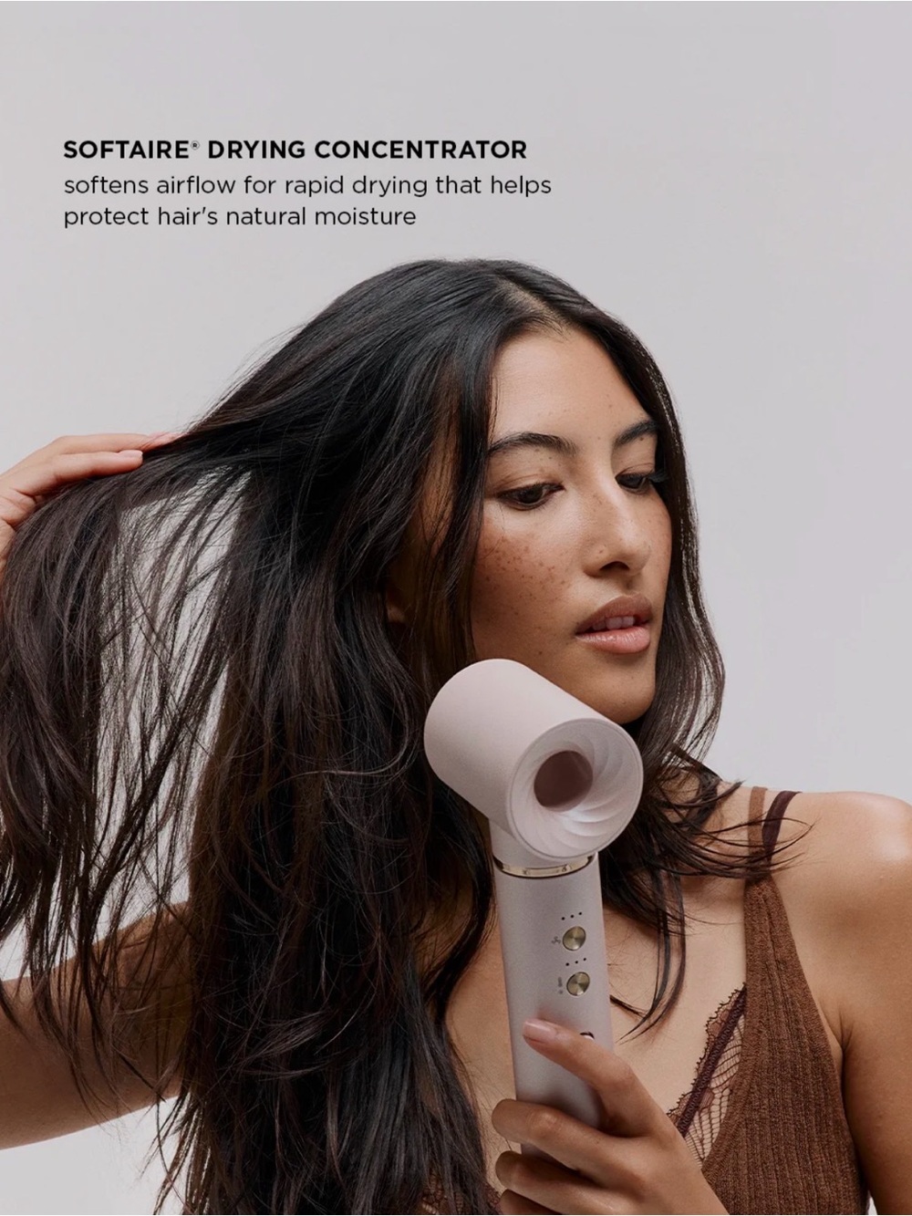 🆕T3 Aire 360 Dual Voltage Air Styler Blowout Kit in Satin Blush - Picture 3 of 12